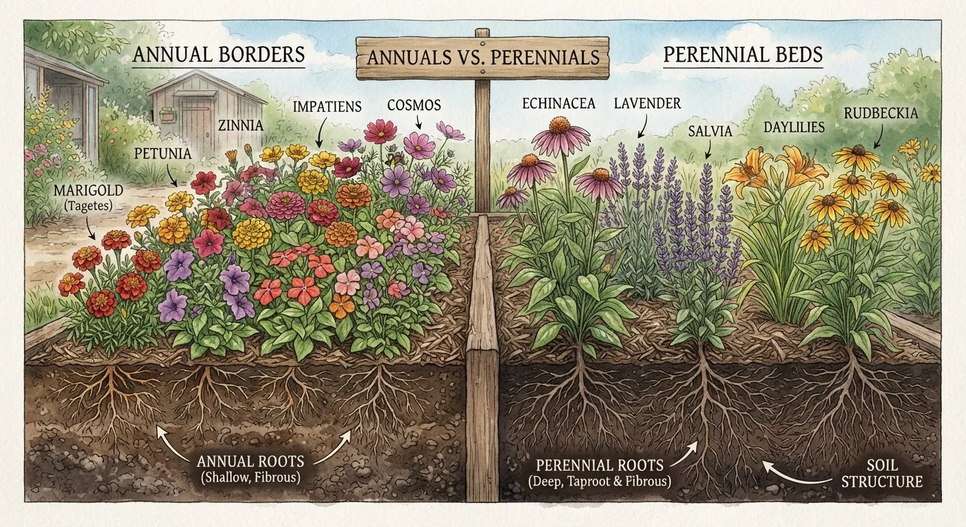 Annual vs. Perennial Plants: Understanding the Long-Term Value Difference