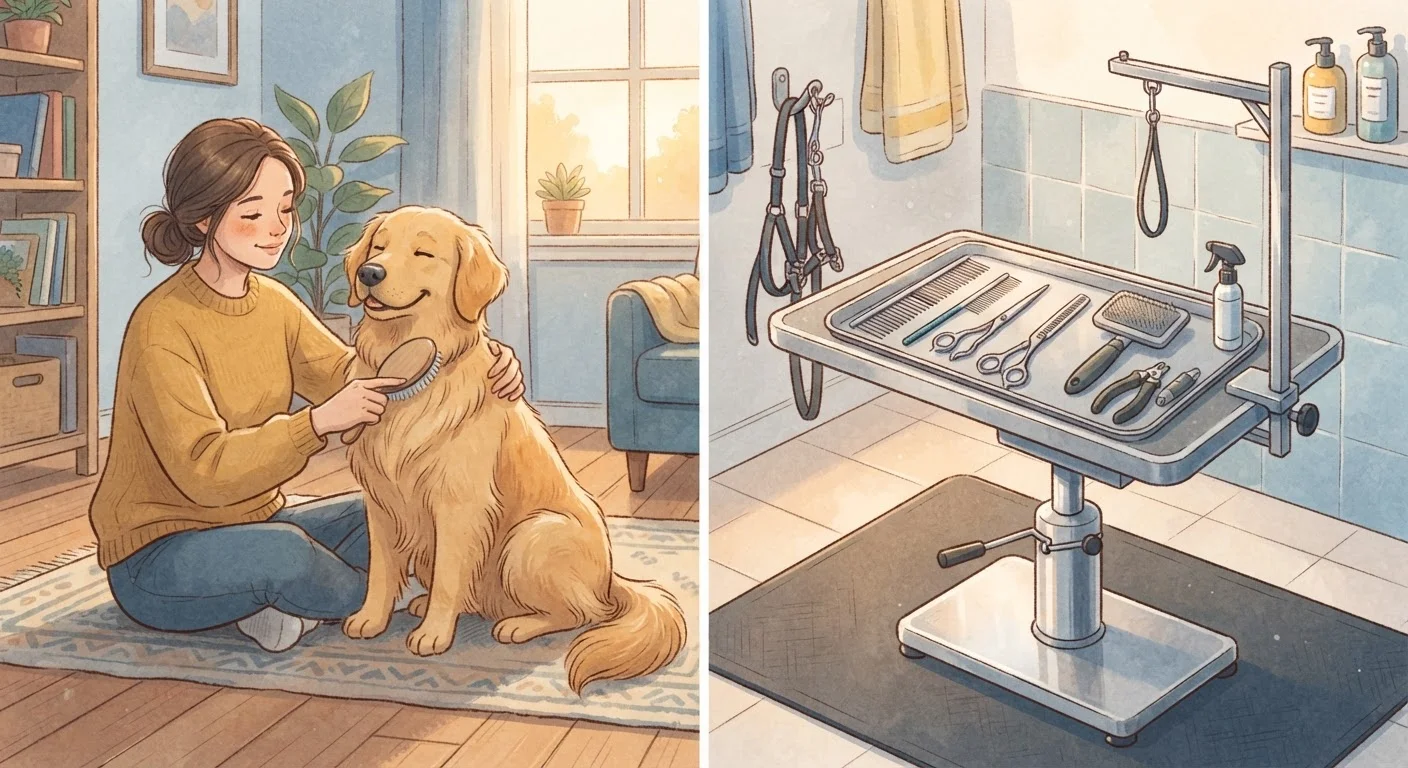 Brushing vs. Professional Grooming: What Actually Suits Your Pet's Coat