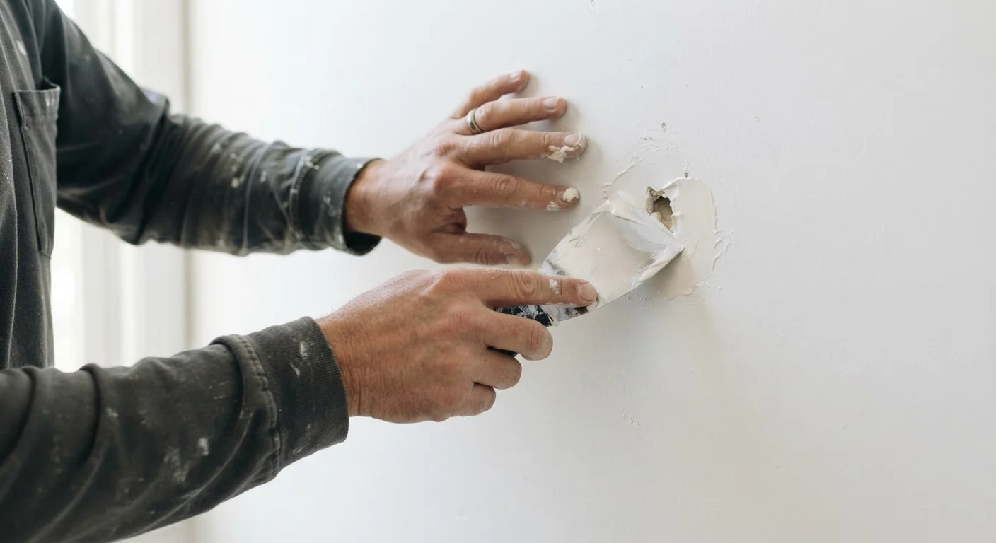 Caulk, Patch, Sand, Repeat: A First-Timer's Path to Fixing Wall Damage