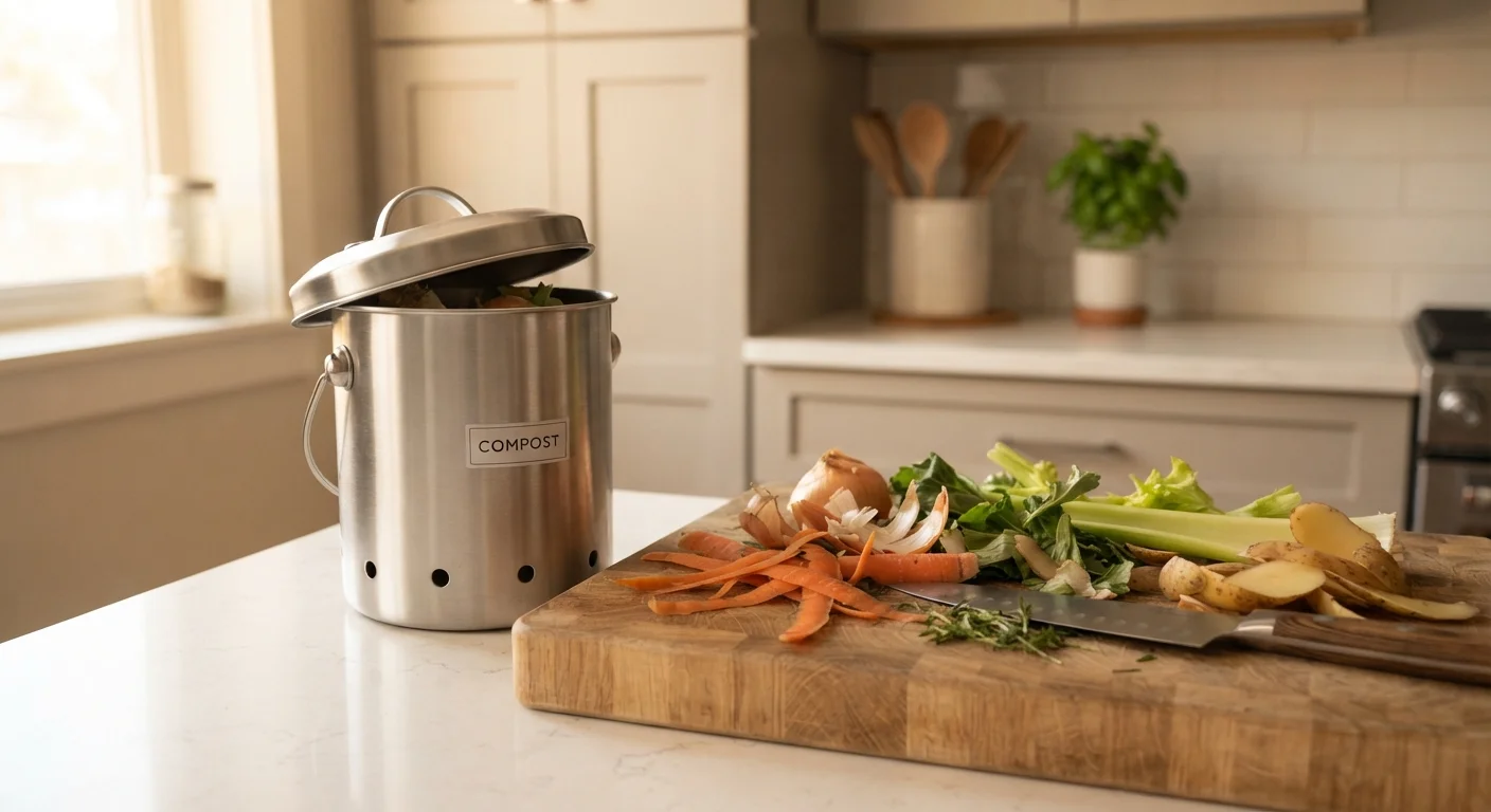 Composting in a Small Space: Turning Kitchen Scraps Into Free Fertiliser