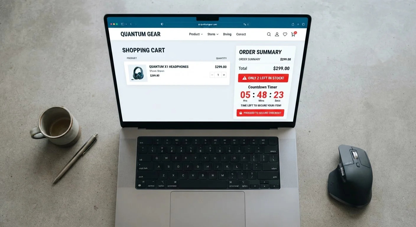 Countdown Timers, Low-Stock Warnings, and Other Urgency Tactics Explained