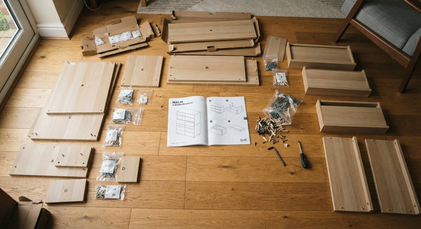 Flatpack Furniture Assembly: Where People Go Wrong