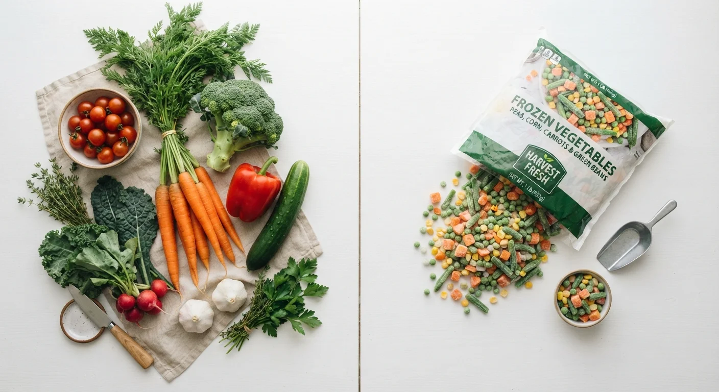 Fresh vs Frozen Vegetables: Which Is the Smarter Nutritional Choice?