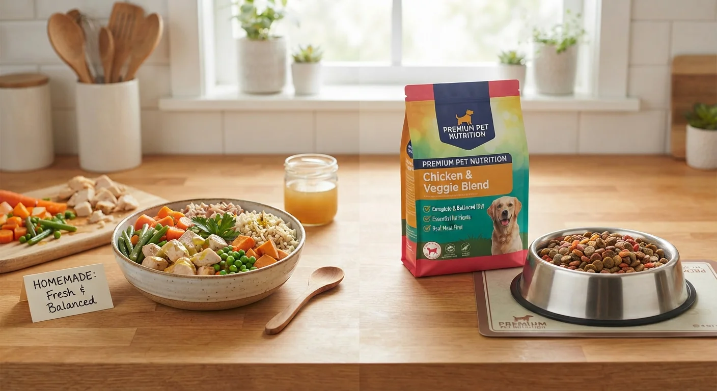 Homemade vs. Commercial Pet Food: Weighing Up Both Approaches