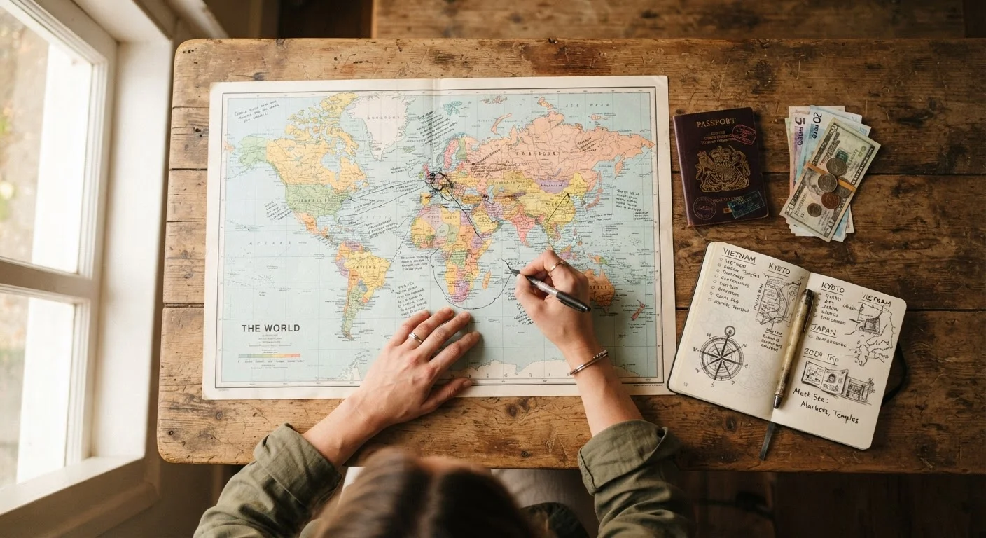 How Budget Travelers Actually Choose Where to Go Next