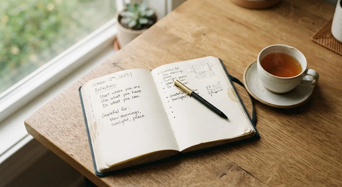 Journalling for Emotional Clarity: Where to Start When a Blank Page Feels Daunting
