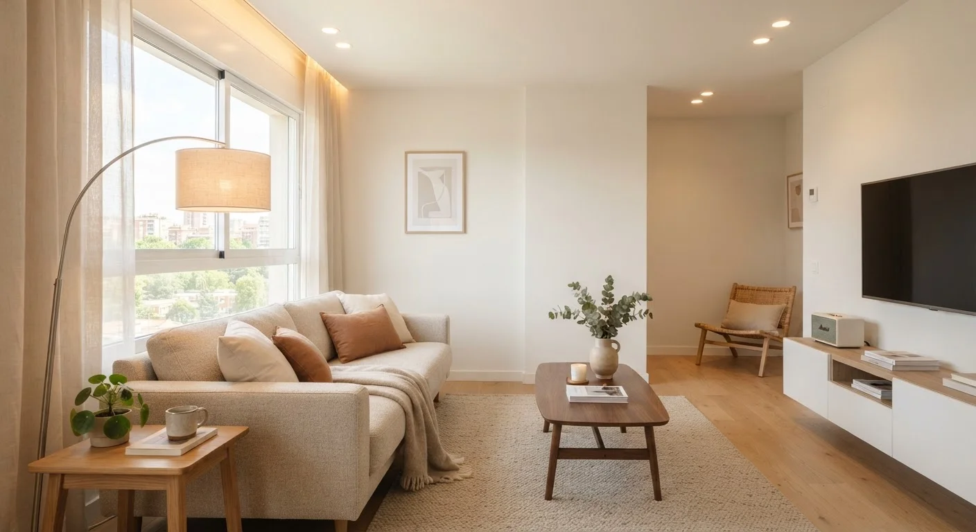 Lighting Choices That Make a Compact Room Feel Larger