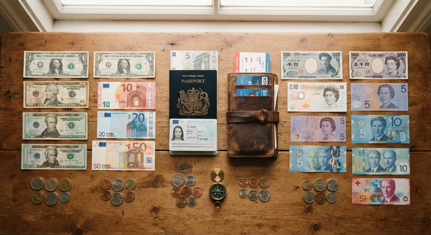 Managing Money Across Multiple Currencies on a Long Trip
