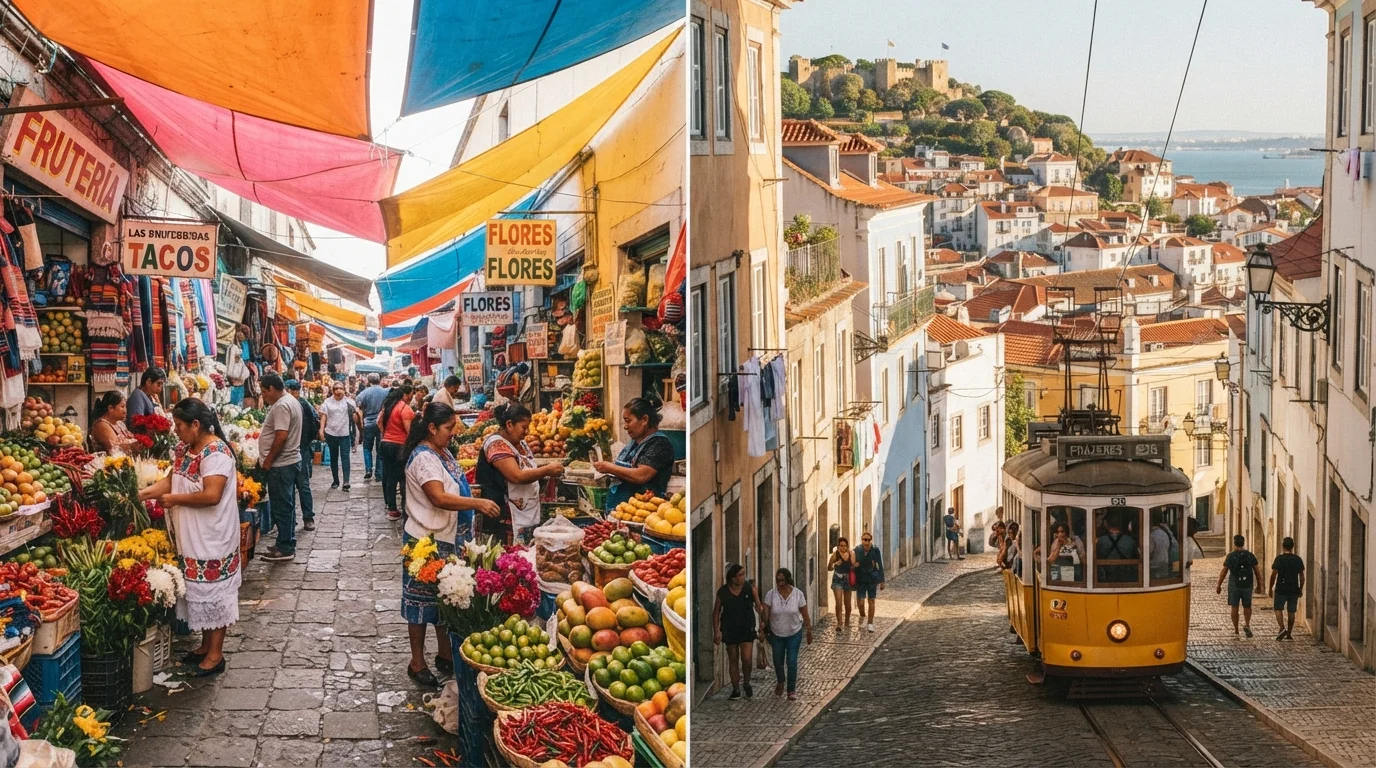 Mexico City vs. Lisbon: A Tale of Two Affordable Capital Cities