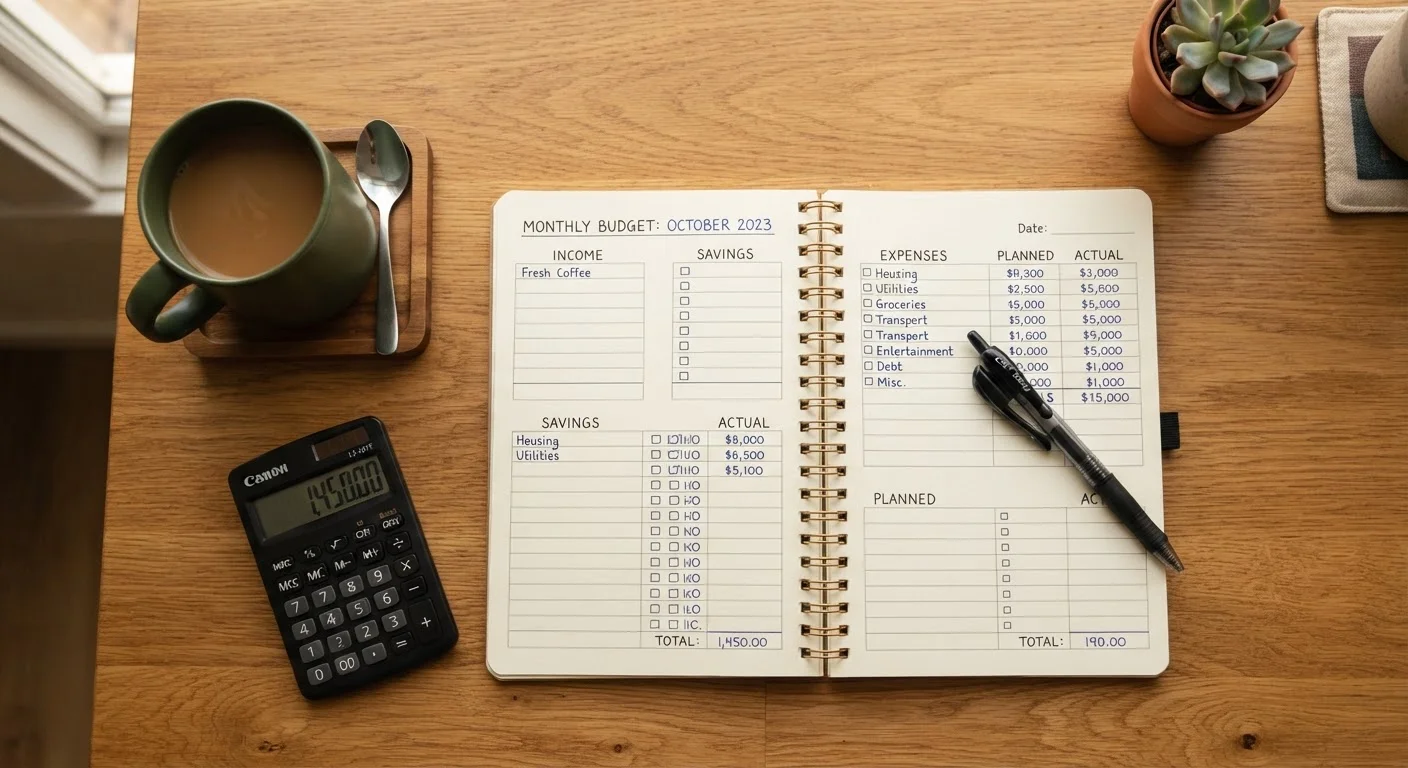 Monthly Budget Reset: An End-of-Month Review Checklist