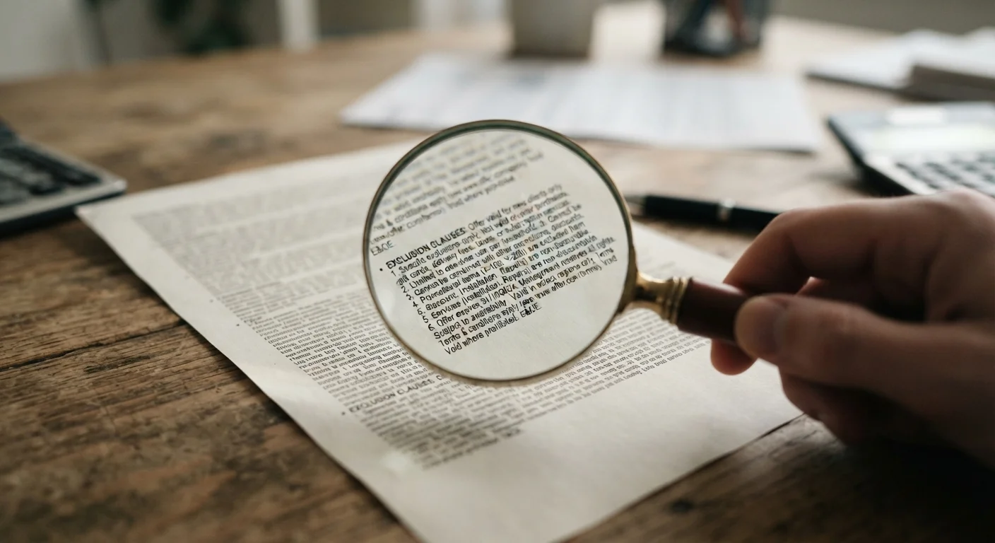 Reading the Small Print on Deals: Exclusions, Conditions, and Expiry Traps