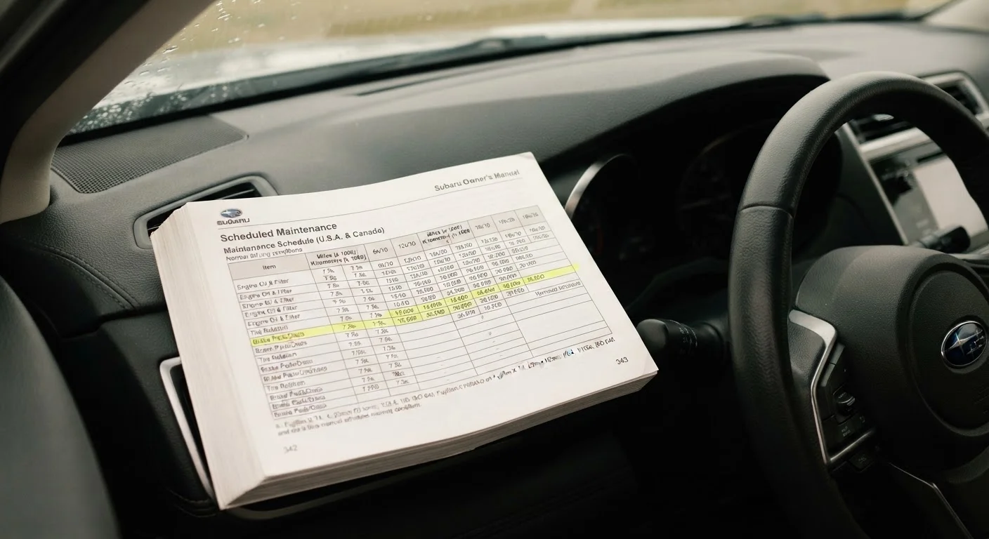 Reading Your Car Service Schedule Without Getting Lost