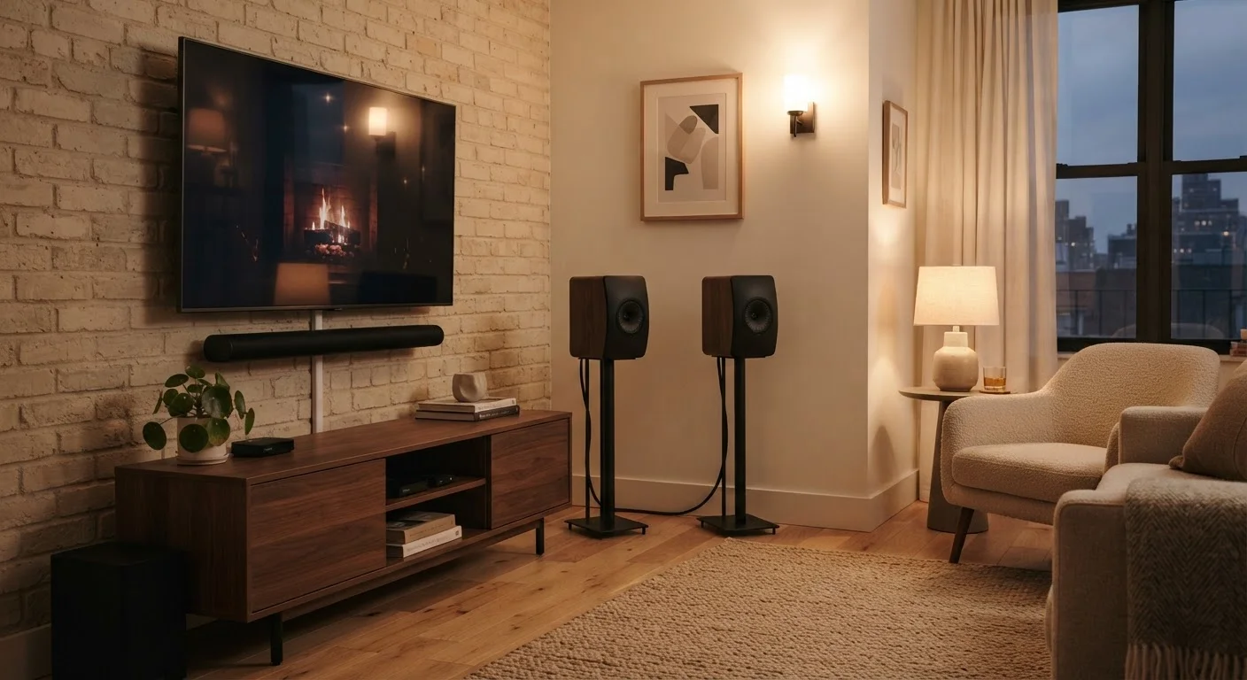 Sound Bar vs. Stereo Speakers for a Small Room