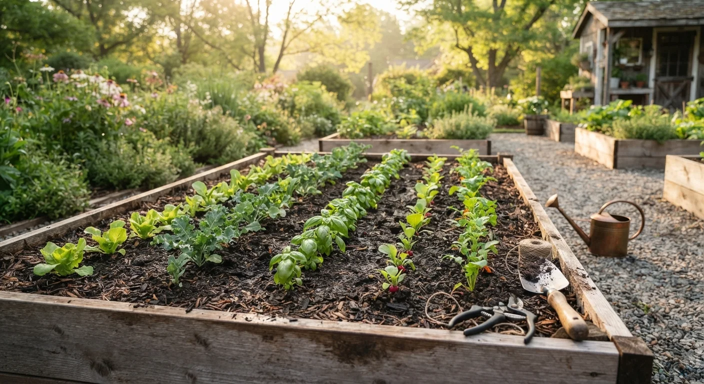 Starting a Vegetable Patch From Scratch: A Full Season Walkthrough
