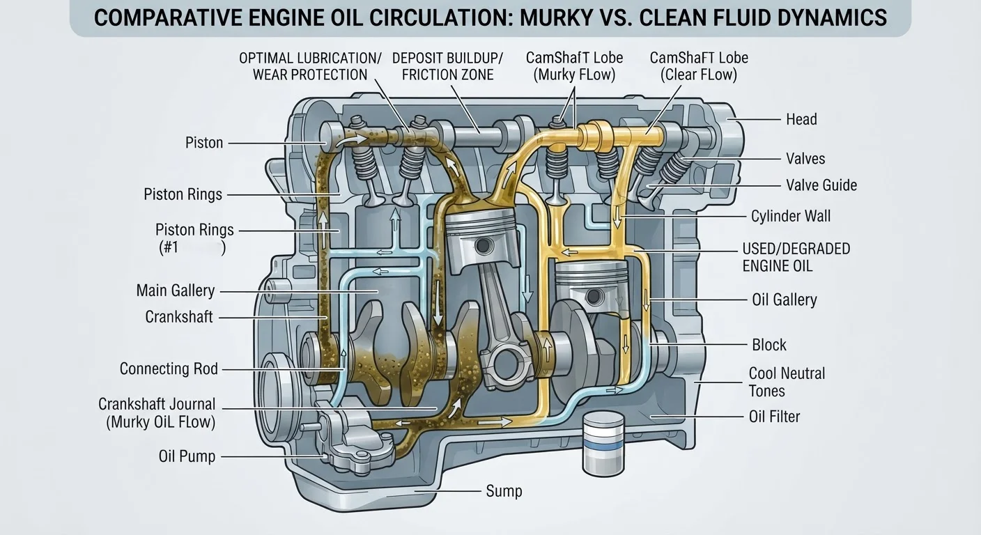 Synthetic Oil vs. Conventional Oil: What Changes at the Engine Level