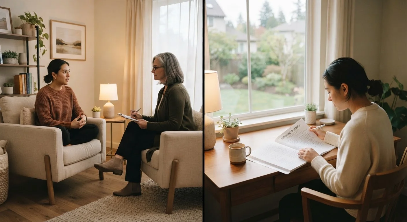 Talking Therapy vs. Self-Help Resources: How They Differ and When Each Makes Sense