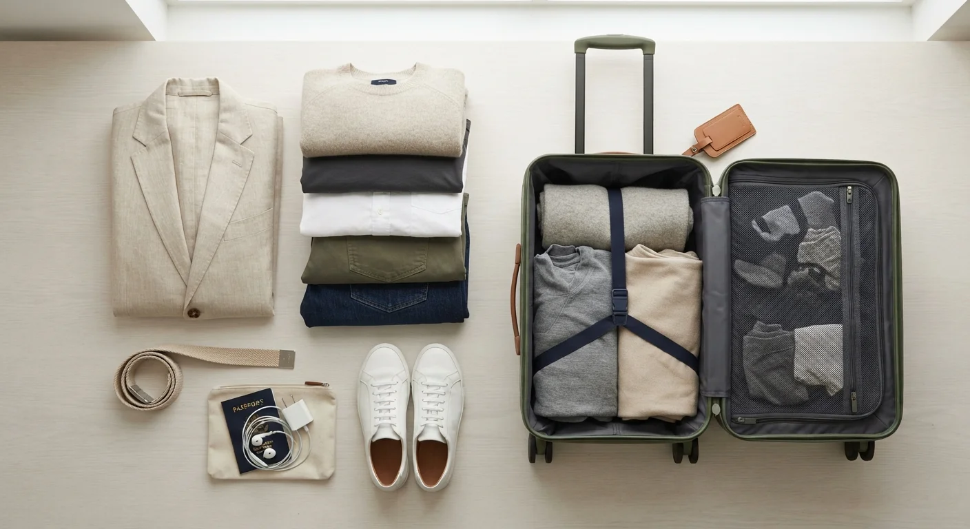 The Capsule Wardrobe Approach to Packing Light