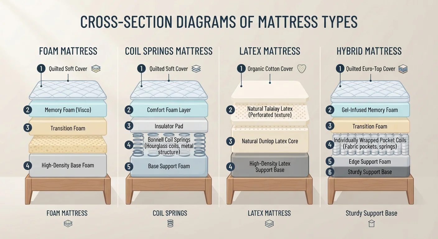Understanding Mattress Types Before You Commit